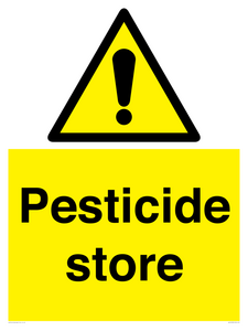 Pesticide store
